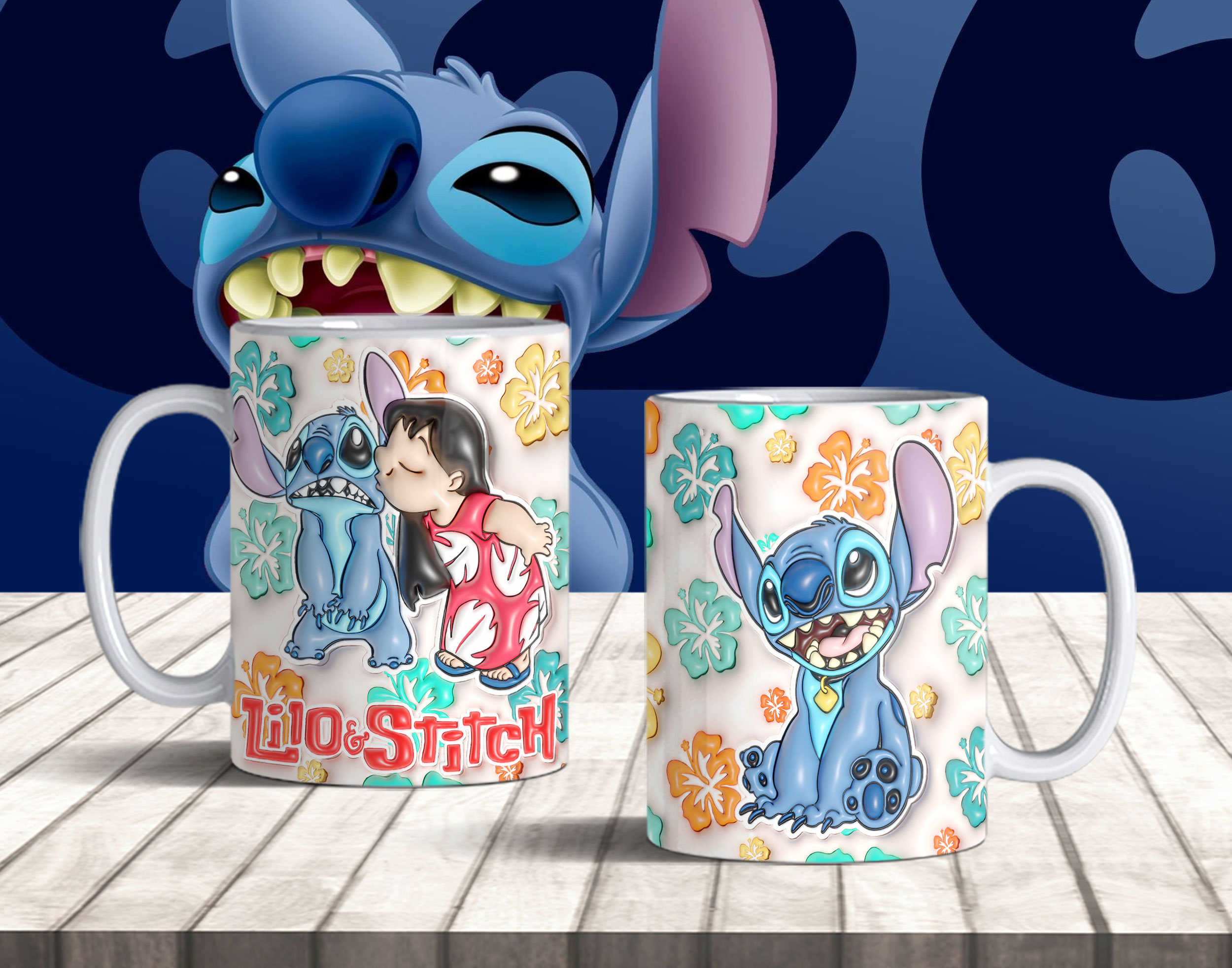 01 Taza Sublimada 3D Stitch