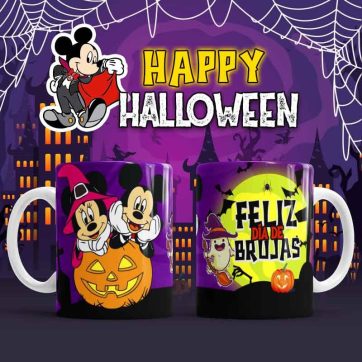 Bienvenido Taza Sublimada Halloween